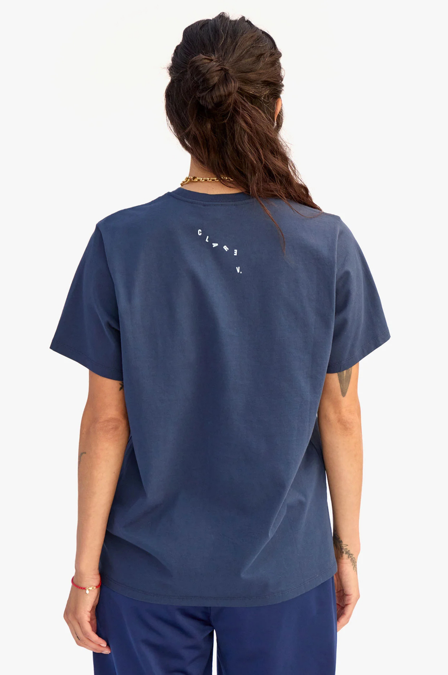 Original Tee - Oui - Navy/Sky Blue
