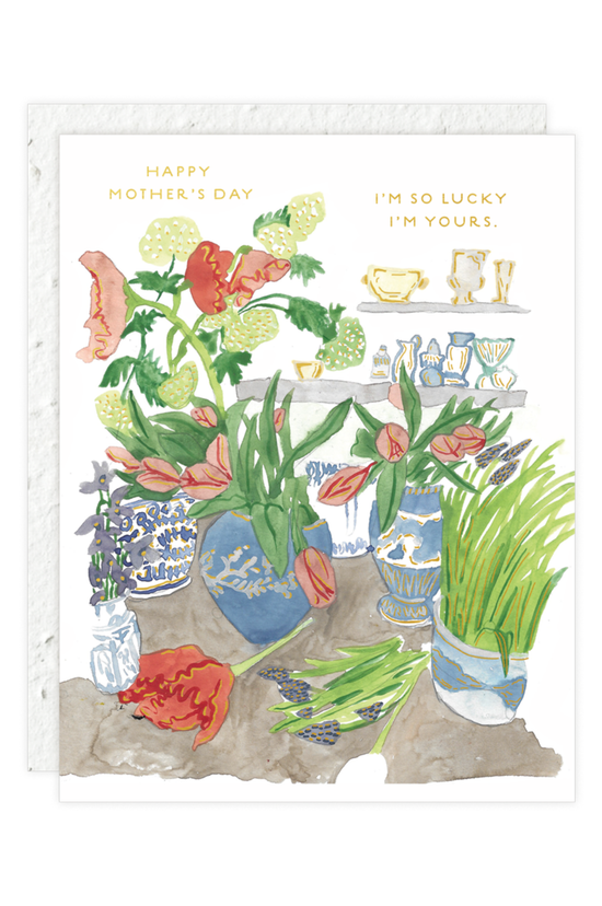 Mother's Flower Shoppe - Mother's Day Card