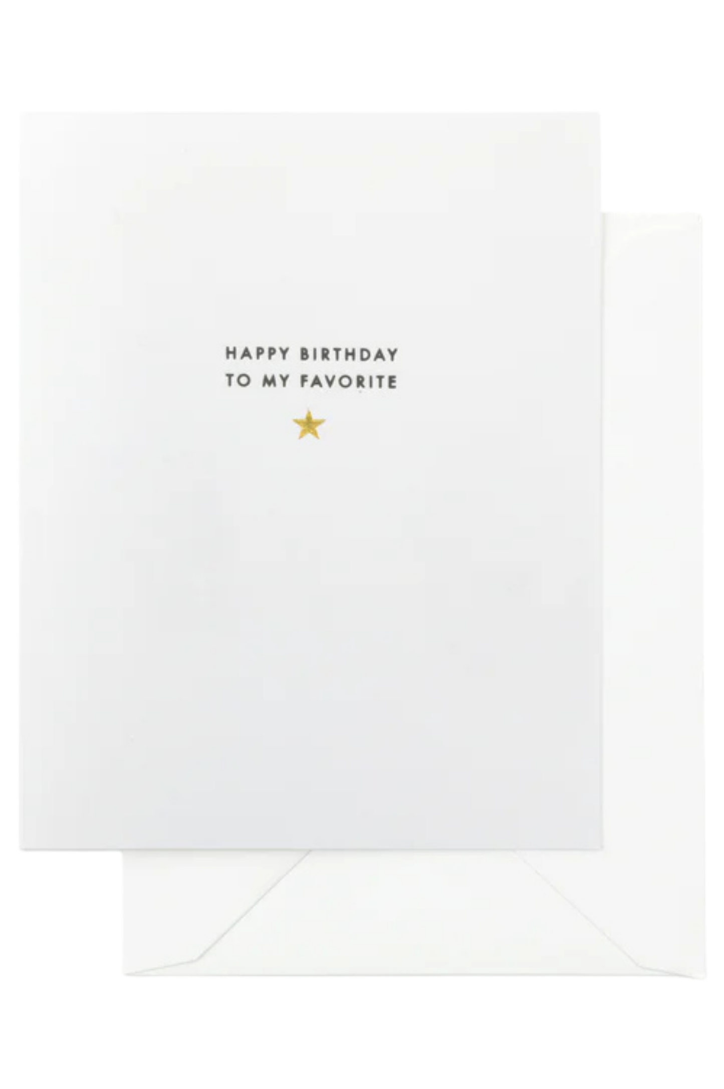 To My Favorite - Birthday Card