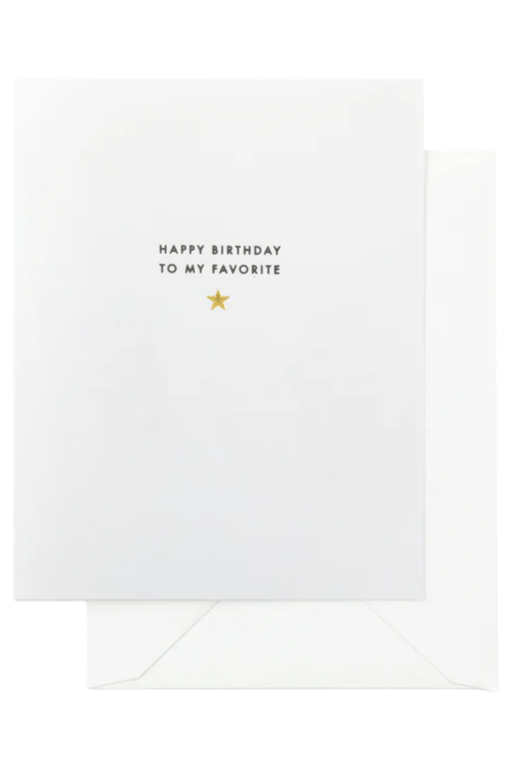 To My Favorite - Birthday Card
