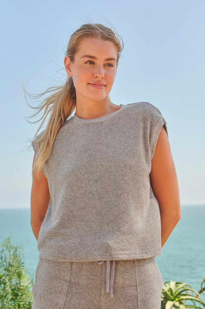 Muscle Tank - Heather Grey