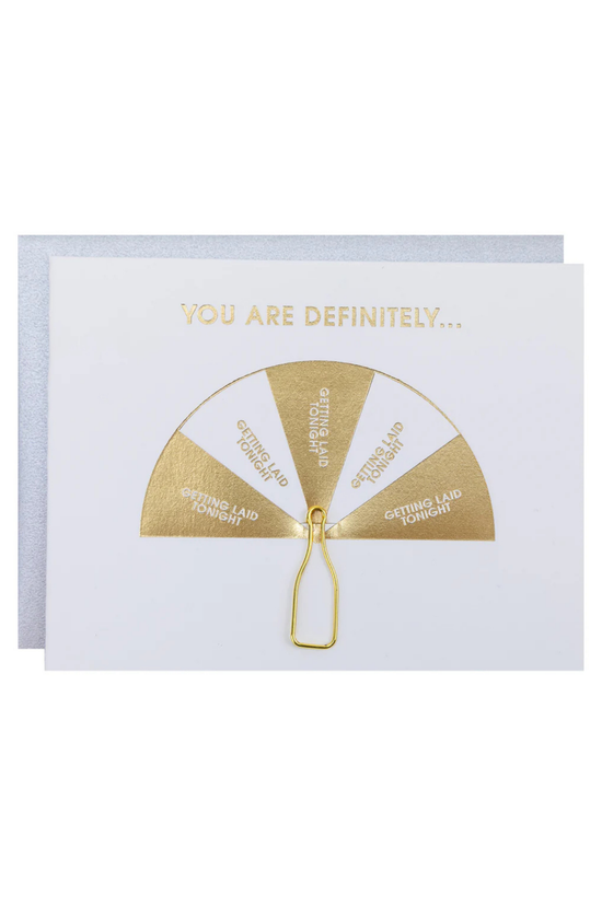 Spin The Bottle: Getting Laid Tonight Card