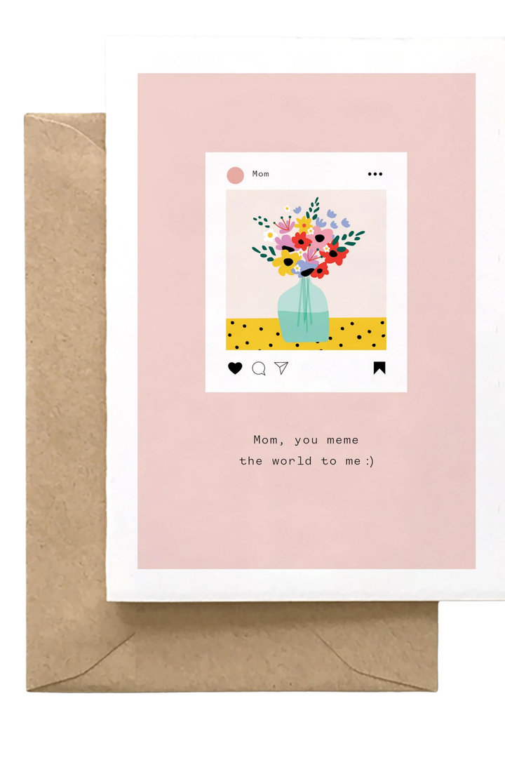Mom Meme Card