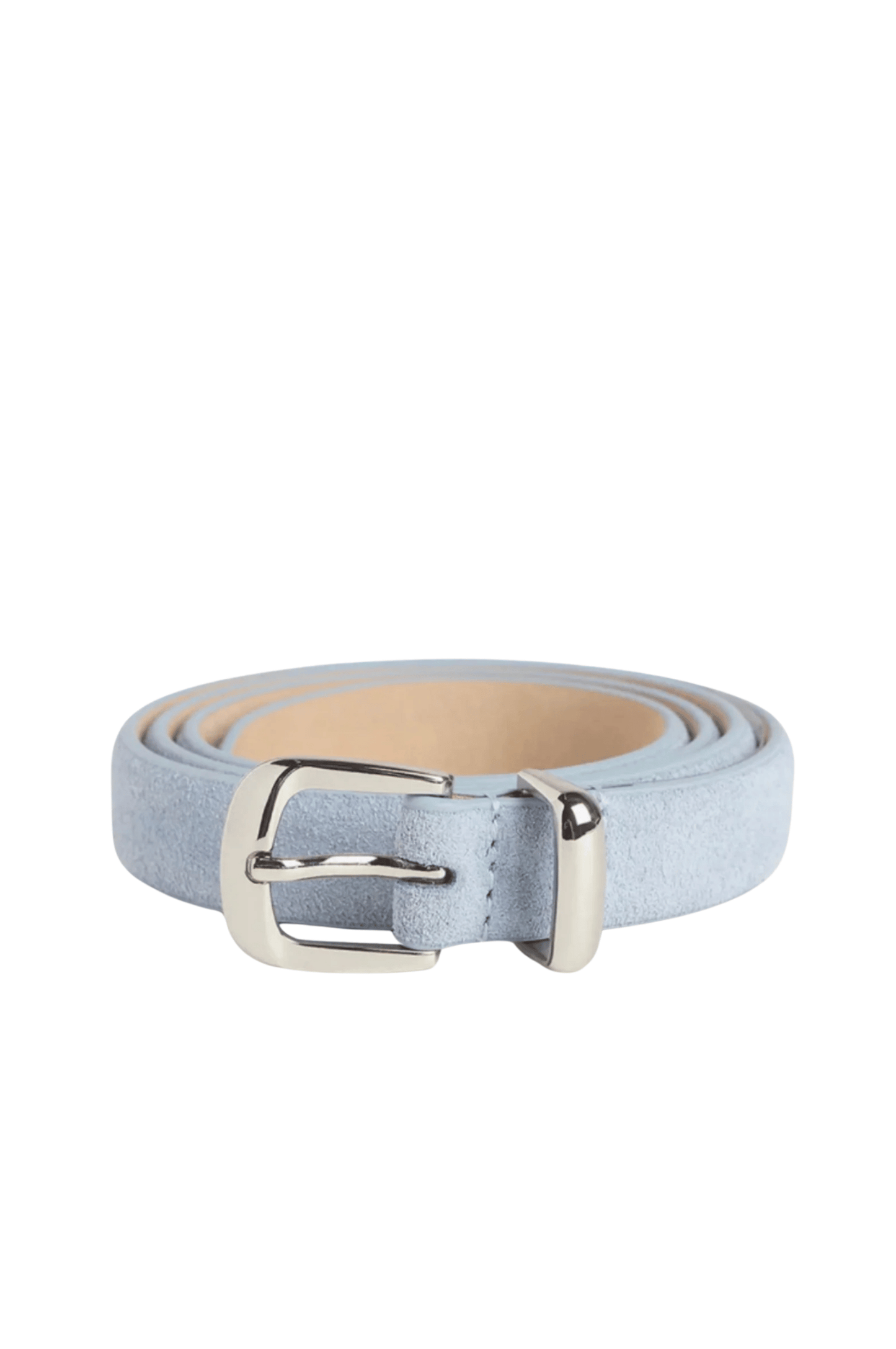 The Dottie Belt - Soft Blue/Polished