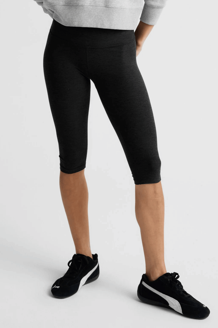 Spacedye High Waisted Pedal Pusher Legging - Darkest Night