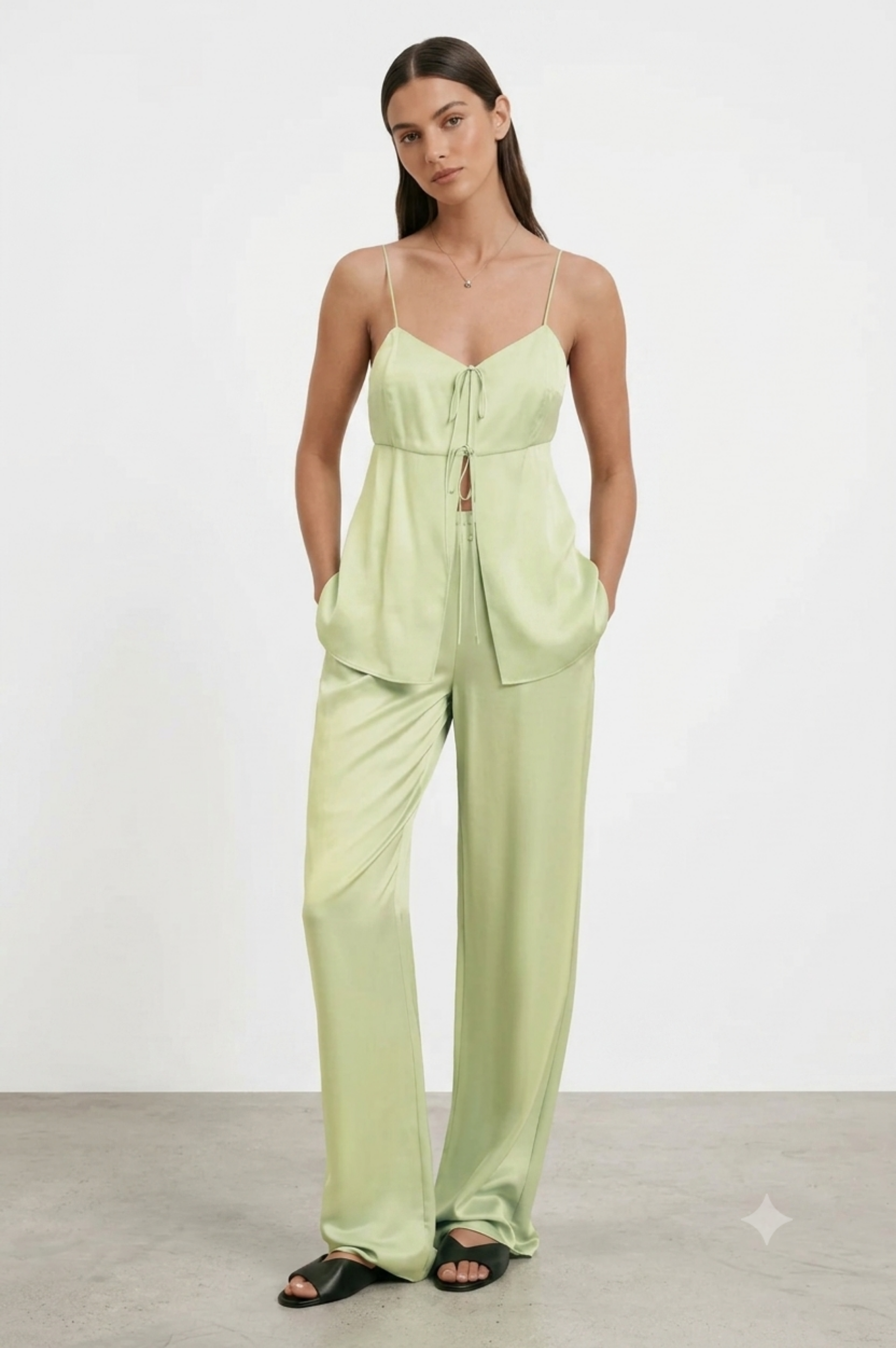 The Everything Pant - Green Tea