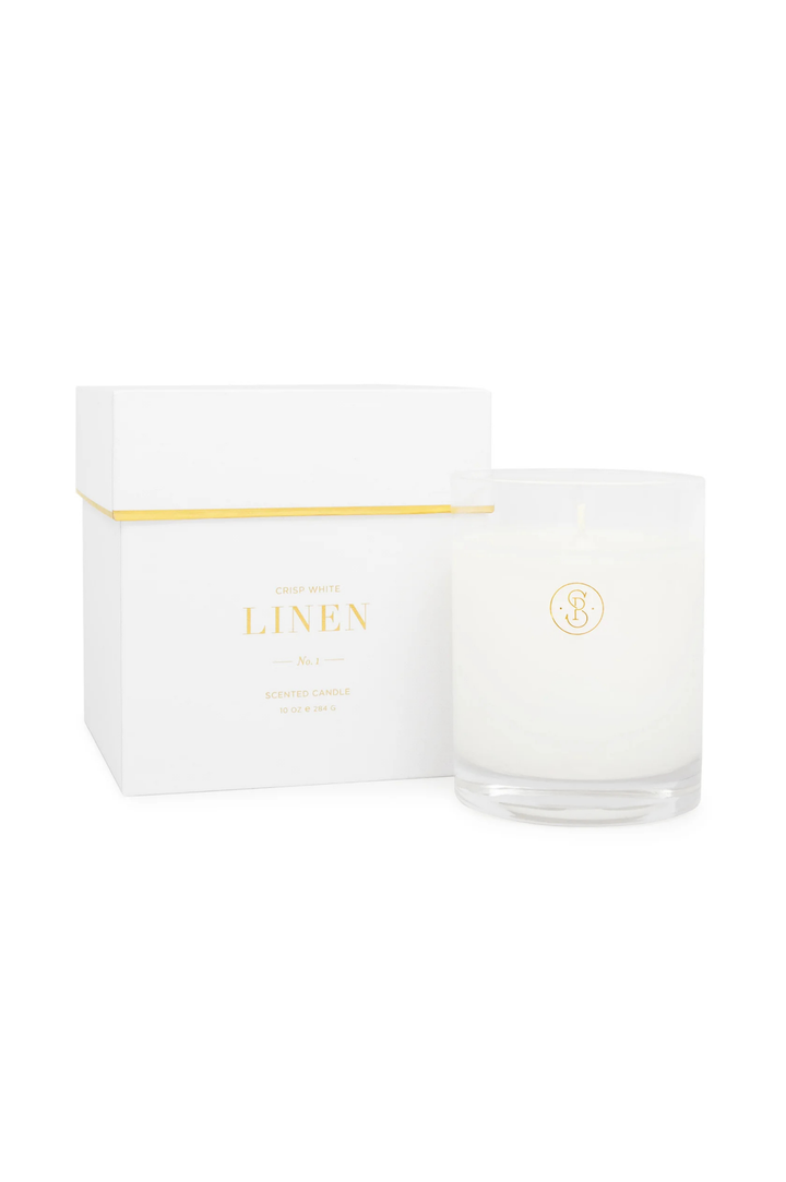 Signature Candle - Crisp White Linen