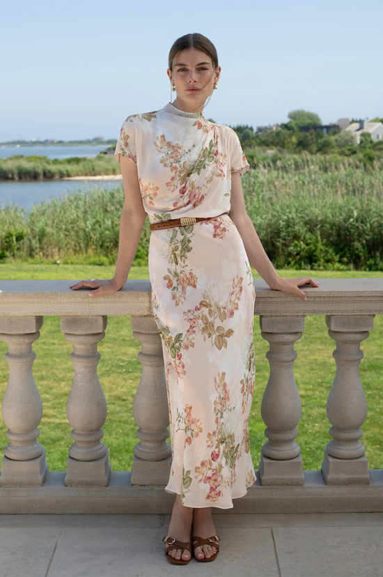 The Graceful Top - Light Peach/Rose
